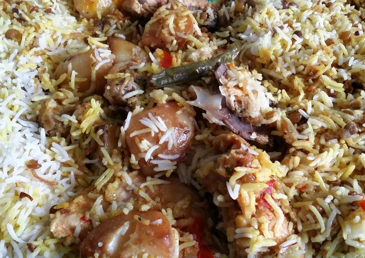 Step-by-Step Guide to Make Perfect Layered meat Briyani