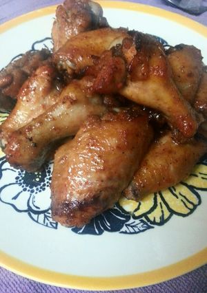 A picture of Damn Good Asian Wings.