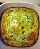 Spinach souffle