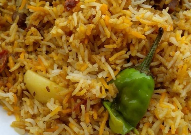 Simple Way to Make Any-night-of-the-week Mutton biryani