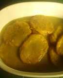 Tortas de nopal con camarones secos