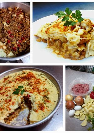 Una foto de Pastel de Papas ✨🥔🫑🌶️🥩🥚