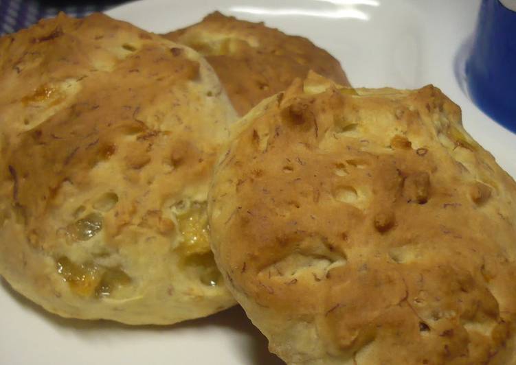 Banana Scones Made With Pancake Mix