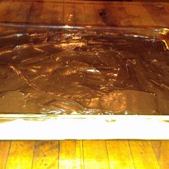 A picture of easy chocolate eclair dessert.