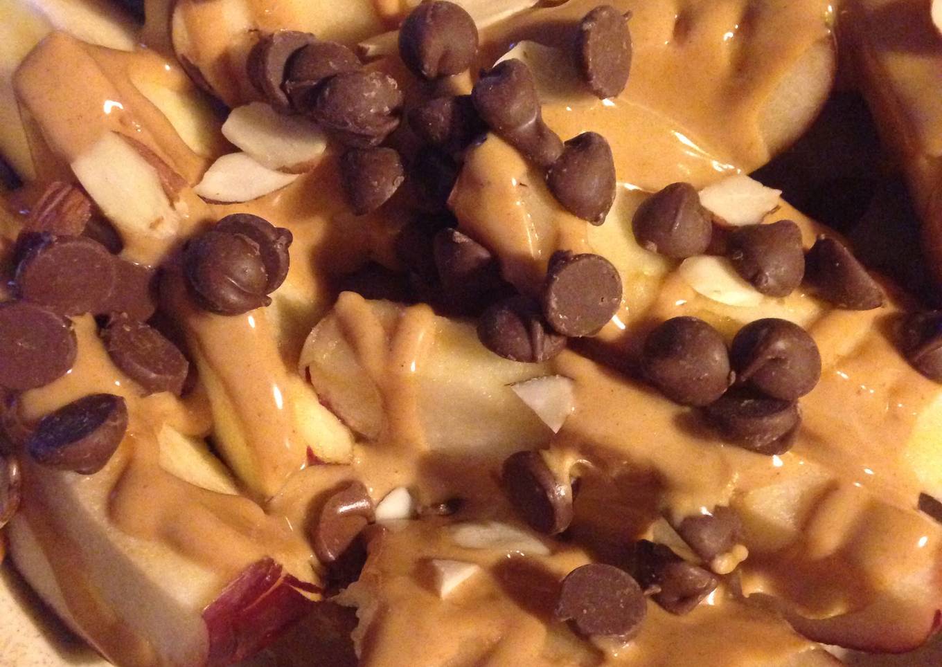 Apple And Peanut Butter Dessert