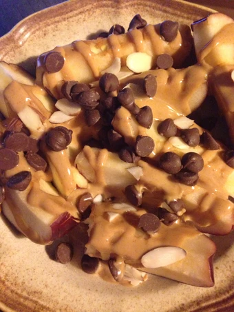Easy Way Prepare Apple And Peanut Butter Dessert the Awesome  Makes you drool