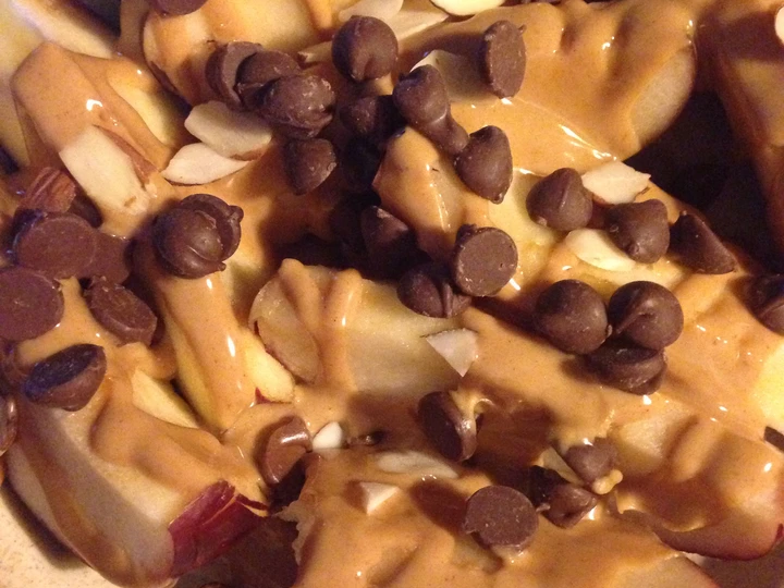 Easy Way Prepare Apple And Peanut Butter Dessert the Awesome  Makes you drool