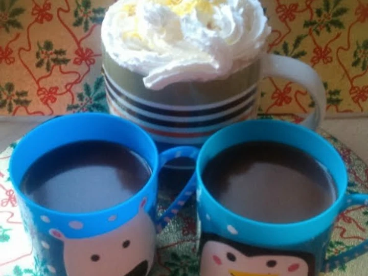 Easy Steps to Make Vickys Salted Caramel Hot Chocolate GF DF EF SF NF the Delicious Really delicious