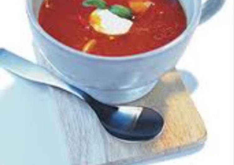 Simple Ways To Keep Your Sanity While You Tomato soup with feta cheese topping