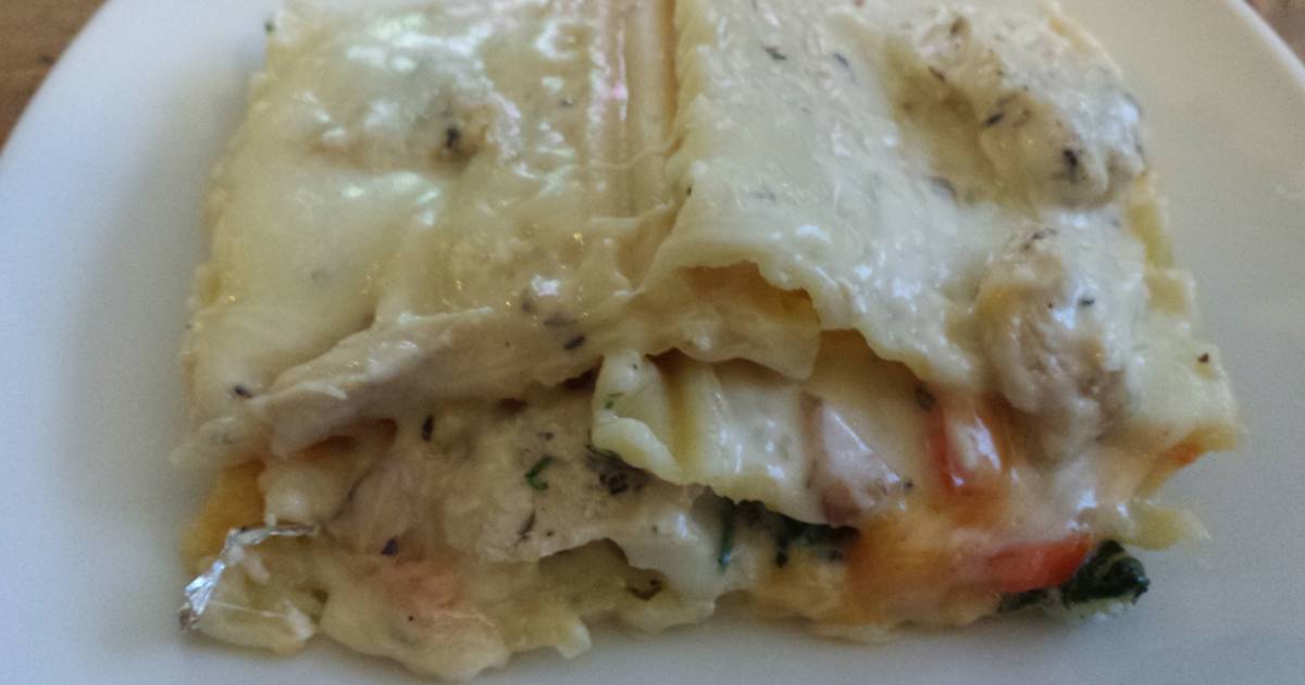 Alfredo Chicken Lasagna Recipe by ThatStecksyChef Cookpad