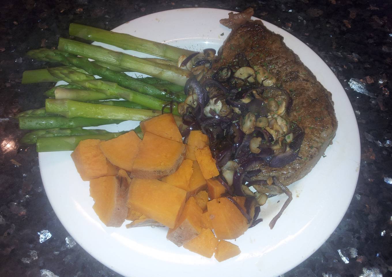 Beef medallion lunch