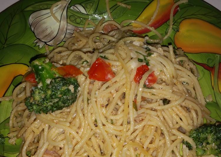 Recipe of Any-night-of-the-week Spaghetti carbonara caprese