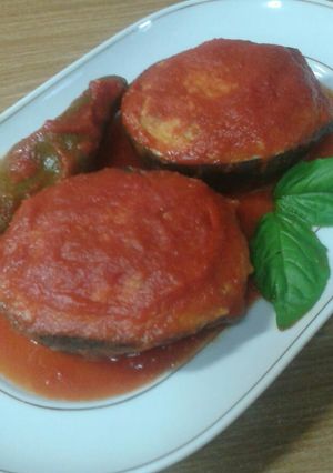 Foto di Melanzane e peperoncini ripieni