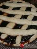 Linzer torte: πάστα φλώρα με σαρακοστιανή μερέντα