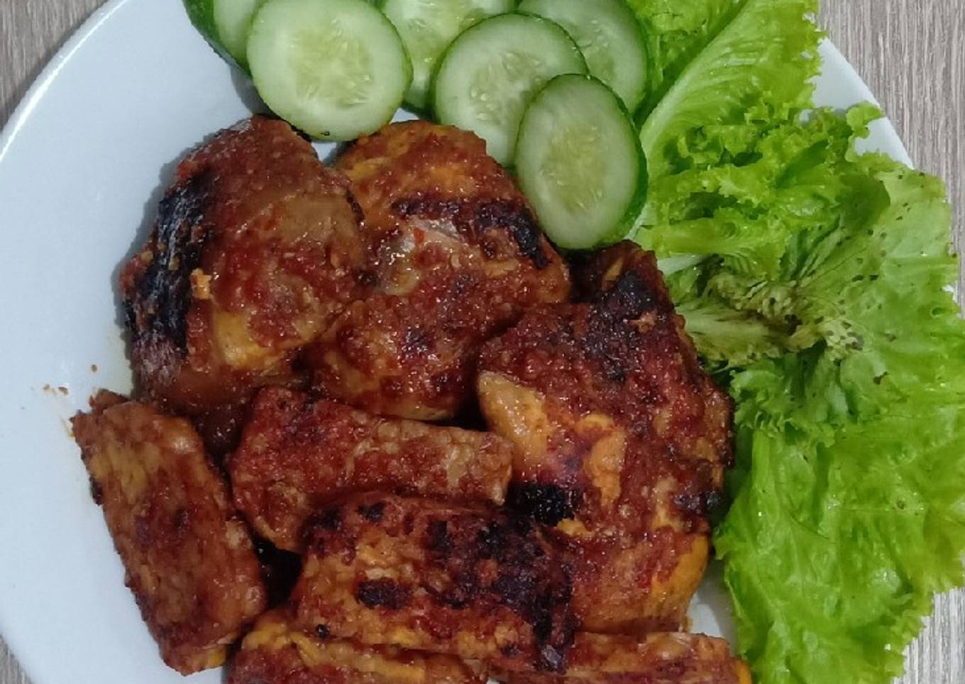 Ayam Dan Tempe Bakar Taliwang 🤤