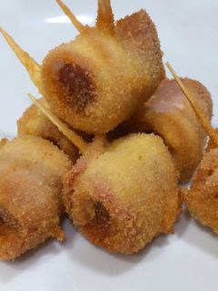 Una foto de Pinchos de Bacon