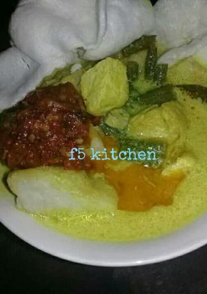 Foto resep Lontong sayur simple
