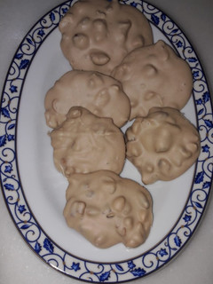 Una foto de Roquitas de chocolate blanco