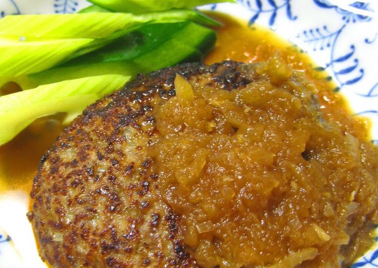 Recipe of Perfect Hamburger Sauce With Onion &amp; Apple