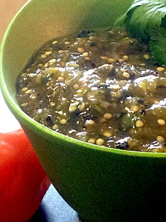 A picture of Habañero Salsa Verde.