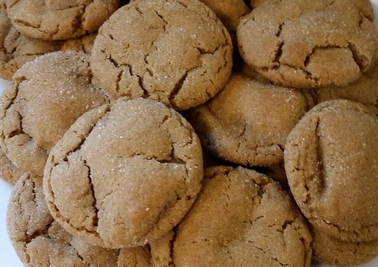 Recipe of Super Quick Homemade Jenny&#39;s Gingersnaps