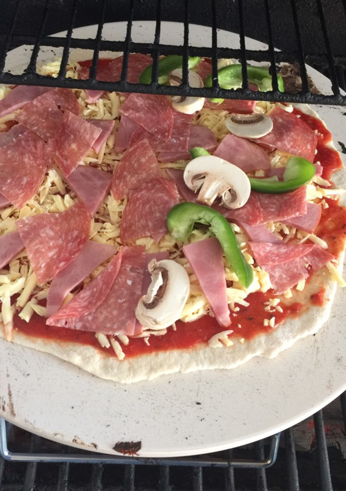 Una foto de Pizza Asada