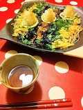 Light but Festive Kawara-Soba with Tuna