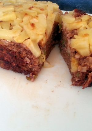 A picture of Pineapple Meatloaf.