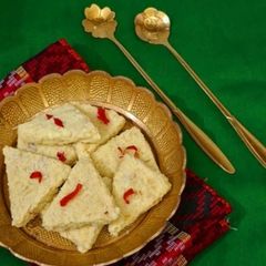 A picture of Paneer Burfi (For RakshaBandhan).