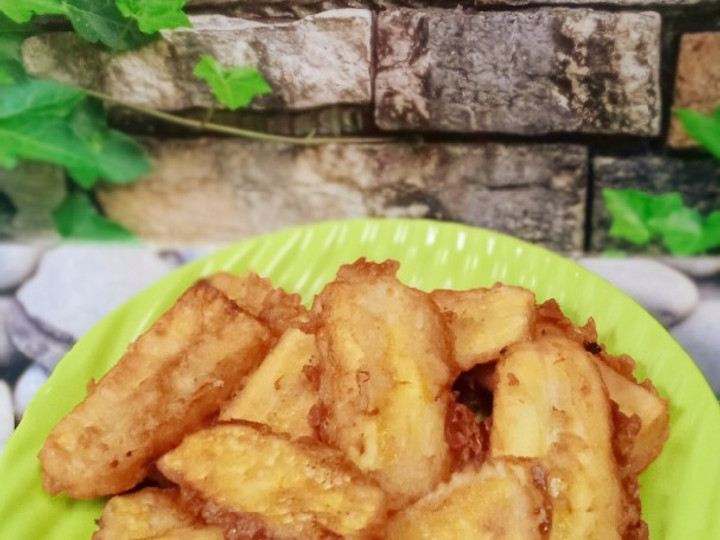 Anti Ribet, Memasak Pisang goreng crispy Bahan Sederhana