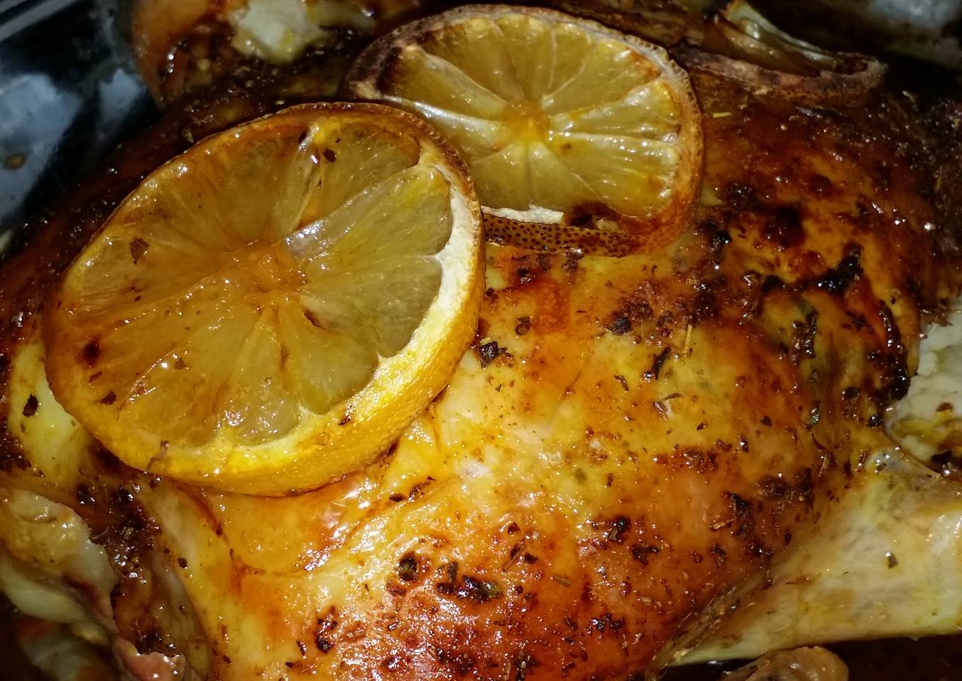 Amanda's whole roasted chicken