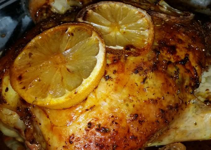 Amanda's whole roasted chicken