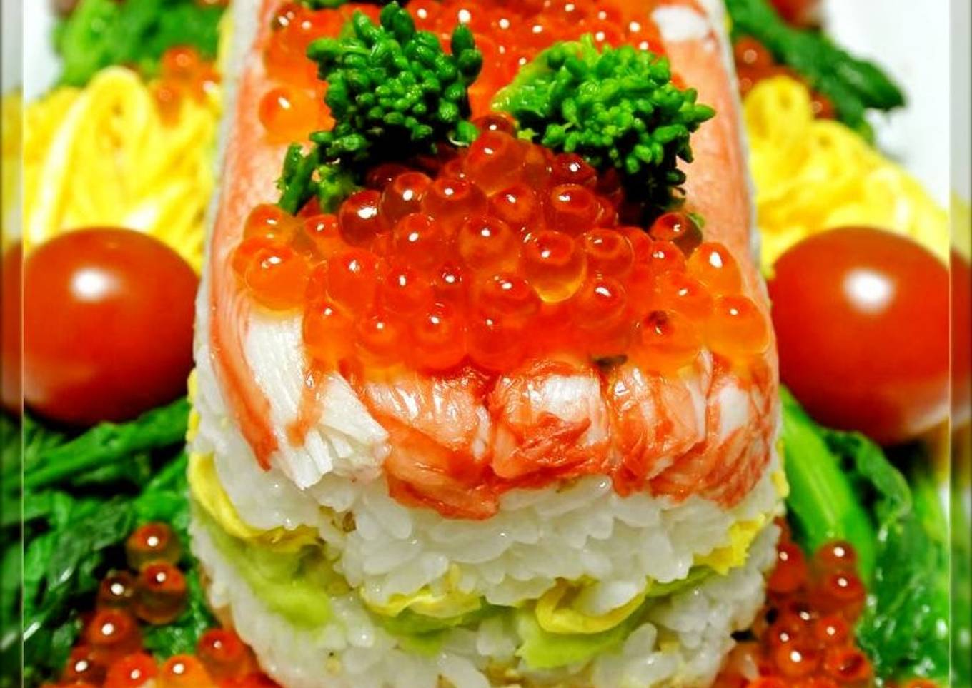 Sushi Jewel Box for Hinamatsuri (Girl's Festival)