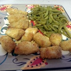 Garlic Parmesan Fish Fingers A picture of Garlic Parmesan Fish Fingers.
