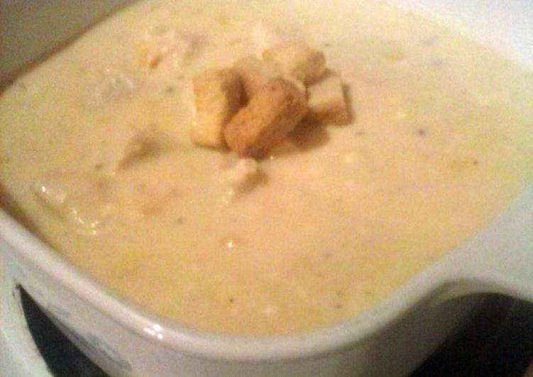 Recipe of Ultimate Brad&#39;s creamy cheesey chicken corn chowder