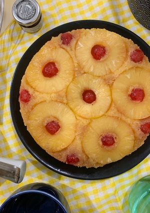 A picture of Pineapple Upside Down Cake.