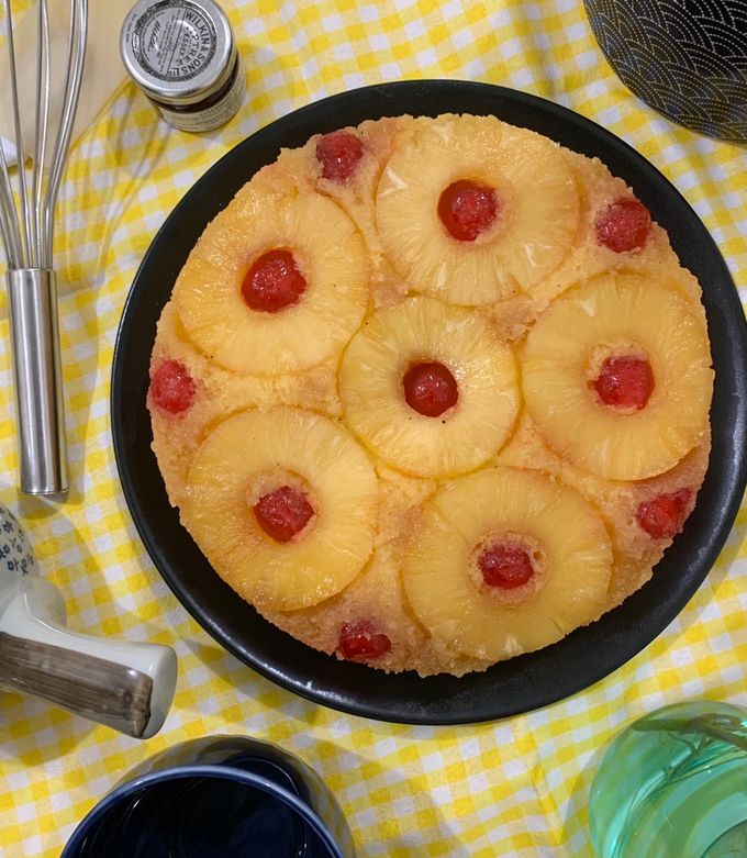 A picture of Pineapple Upside Down Cake.