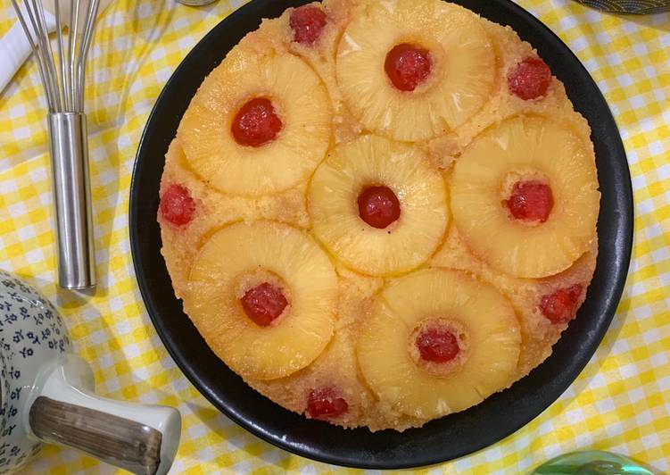 Recipe of Perfect Pineapple Upside Down Cake