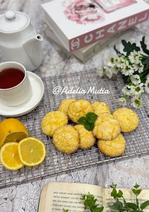 Foto resep Lemon Crincle Cookies