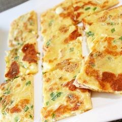 A picture of Made in a Frying Pan Crispy and Chewy Hirayachi (Okinawan Pancakes).