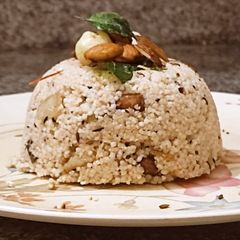 A picture of Samak Rice Upma.