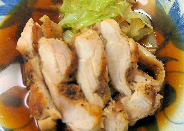 Step-by-Step Guide to Prepare Any-night-of-the-week Chicken and Cabbage in a Frying Pan