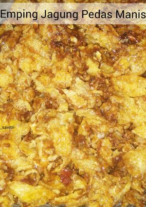 Foto resep 88. Emping Jagung Pedas Manis