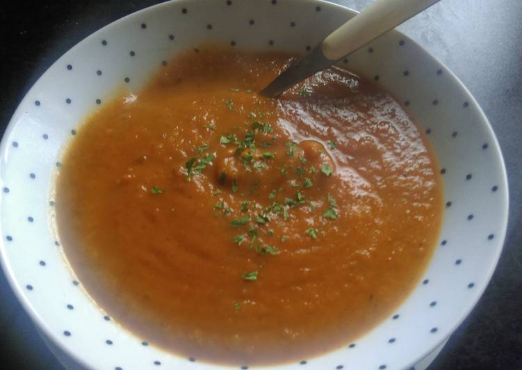 Mandys spicy butternut squash soup