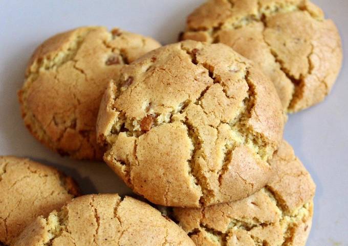 Brown butter, salted caramel cookies