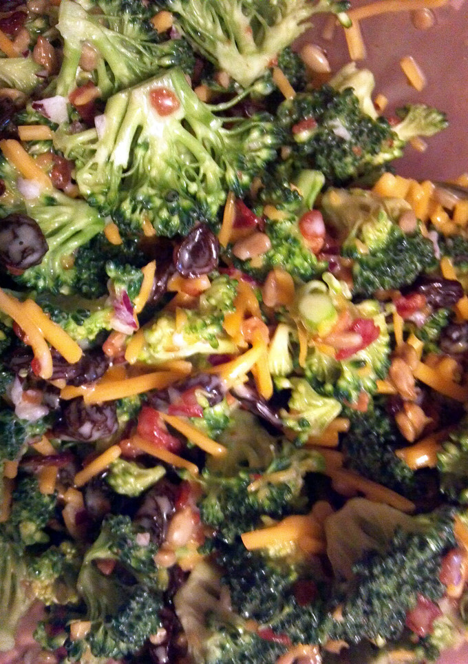 A picture of Broccoli Salad.
