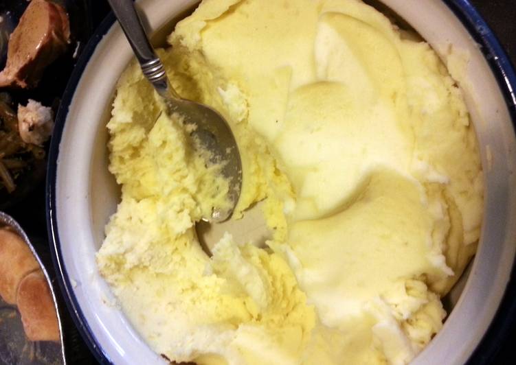 How to Prepare Homemade Cream cheese mashed potatoes