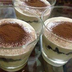 A picture of Instant Oreo Cream Tiramisu.