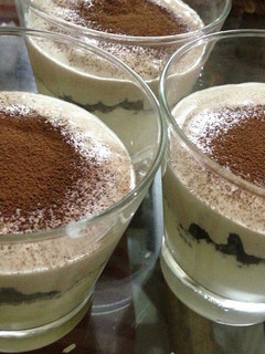 A picture of Instant Oreo Cream Tiramisu.
