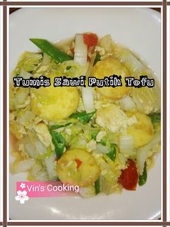 Foto resep Tumis Sawi Putih Tofu